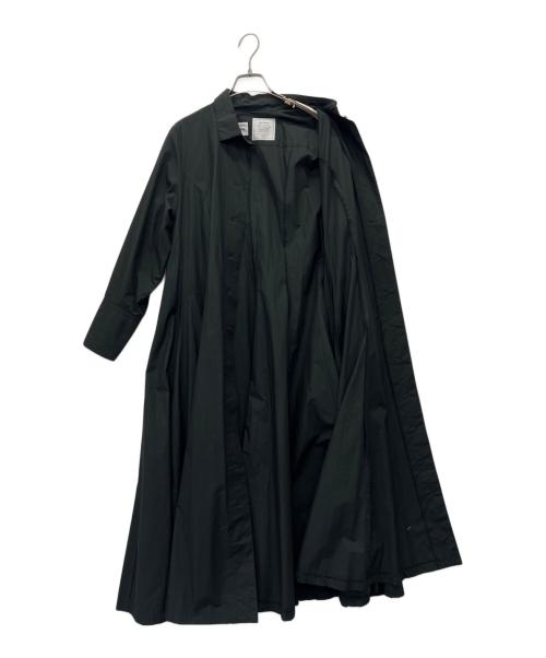 foufou（フーフー）foufou (フーフー) シャツワンピース ブラック サイズ:1の古着・服飾アイテム