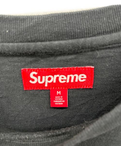 SUPREME（シュプリーム）SUPREME (シュプリーム) 半袖カットソー ブラック サイズ:Mの古着・服飾アイテム