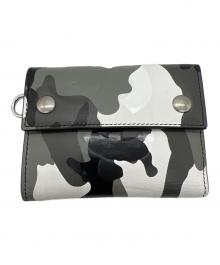 SUPREME（シュプリーム）の古着「Leather Chain Wallet」｜グレー×ホワイト