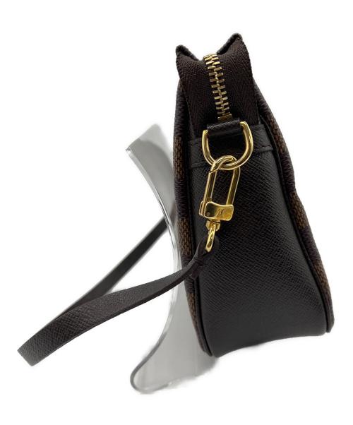 LOUIS VUITTON（ルイ ヴィトン）LOUIS VUITTON (ルイ ヴィトン) ポーチ トゥルース・メイクアップ ダミエ  ブラウンの古着・服飾アイテム