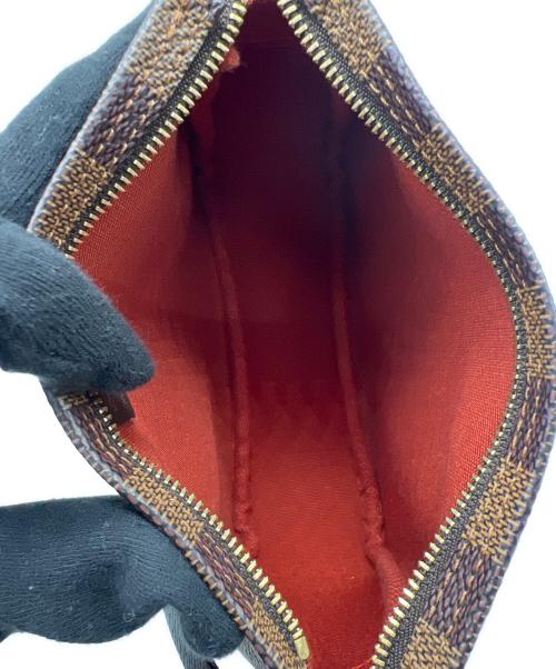 LOUIS VUITTON（ルイ ヴィトン）LOUIS VUITTON (ルイ ヴィトン) ポーチ トゥルース・メイクアップ ダミエ  ブラウンの古着・服飾アイテム