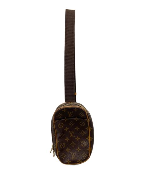LOUIS VUITTON（ルイ ヴィトン）LOUIS VUITTON (ルイ ヴィトン) ポシェットガンジュ モノグラム ブラウンの古着・服飾アイテム