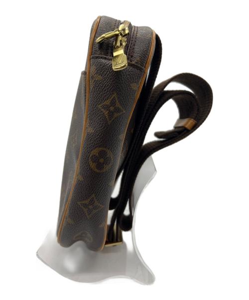 LOUIS VUITTON（ルイ ヴィトン）LOUIS VUITTON (ルイ ヴィトン) ポシェットガンジュ モノグラム ブラウンの古着・服飾アイテム