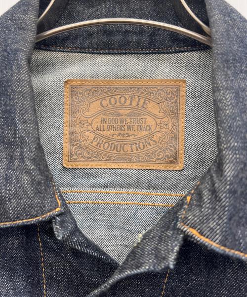 COOTIE PRODUCTIONS（クーティープロダクツ）COOTIE PRODUCTIONS (クーティープロダクツ) デニムジャケット ネイビー サイズ:Mの古着・服飾アイテム
