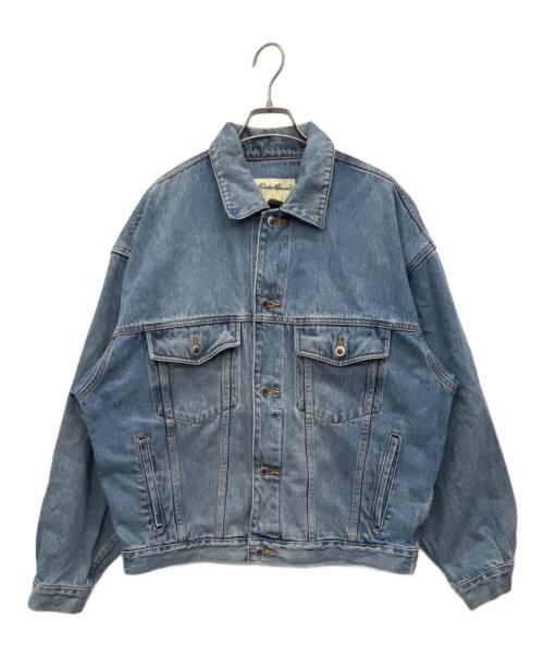 Eddie Bauer（エディーバウアー）Eddie Bauer (エディーバウアー) デニムジャケット ブルー サイズ:Mの古着・服飾アイテム