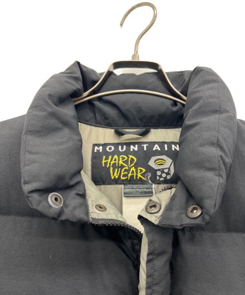 MOUNTAIN HARD WEAR（マウンテンハードウェア）MOUNTAIN HARD WEAR (マウンテンハードウェア) ダウンベスト ブラック サイズ:Lの古着・服飾アイテム