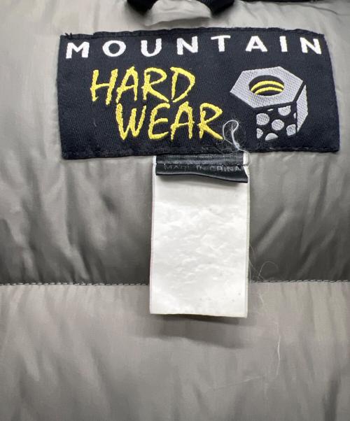 MOUNTAIN HARD WEAR（マウンテンハードウェア）MOUNTAIN HARD WEAR (マウンテンハードウェア) ダウンベスト ブラック サイズ:Lの古着・服飾アイテム