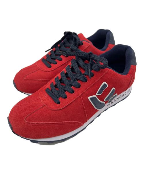 via SANGACIO（ヴィア・サンガチオ）via SANGACIO (ヴィア・サンガチオ) MOM CARMINE レッド サイズ:26.5の古着・服飾アイテム