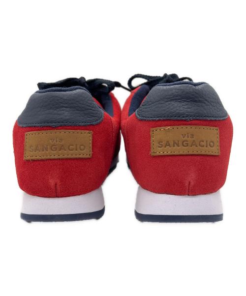 via SANGACIO（ヴィア・サンガチオ）via SANGACIO (ヴィア・サンガチオ) MOM CARMINE レッド サイズ:26.5の古着・服飾アイテム