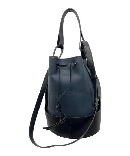 LOEWE（ロエベ）LOEWE (ロエベ) バルーンバッグ ネイビーの古着・服飾アイテム