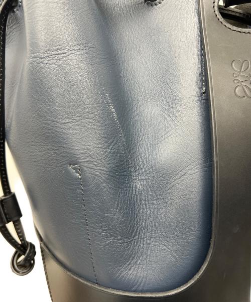 LOEWE（ロエベ）LOEWE (ロエベ) バルーンバッグ ネイビーの古着・服飾アイテム
