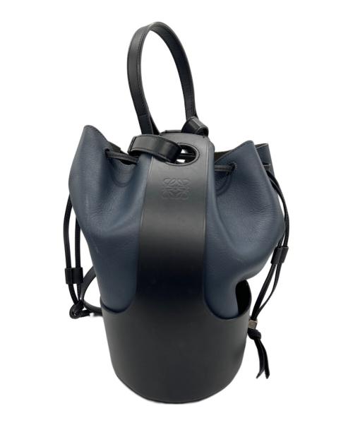 LOEWE（ロエベ）LOEWE (ロエベ) バルーンバッグ ネイビーの古着・服飾アイテム