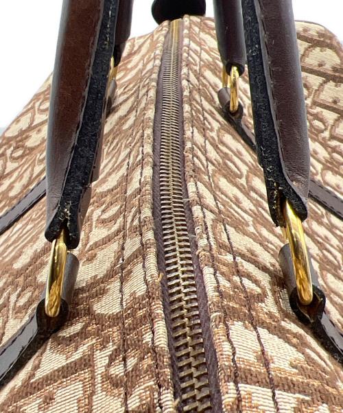 Christian Dior（クリスチャン ディオール）Christian Dior (クリスチャン ディオール) ミニボストンバッグ ベージュの古着・服飾アイテム