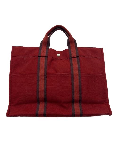 HERMES（エルメス）HERMES (エルメス) フールトゥ	トートMM レッドの古着・服飾アイテム