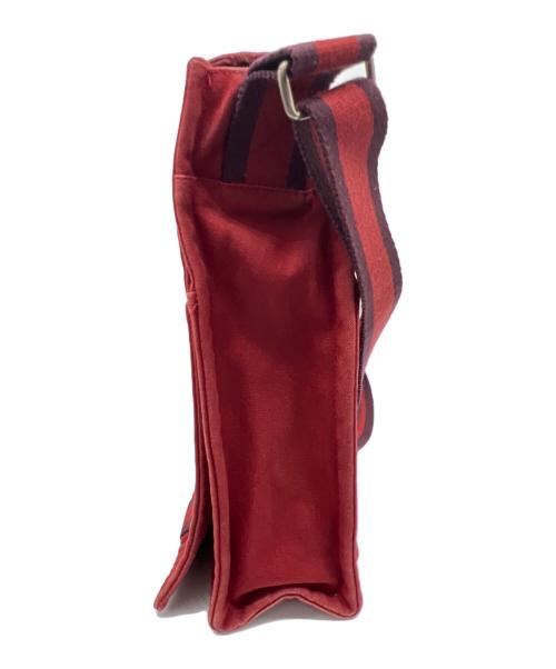 HERMES（エルメス）HERMES (エルメス) ショルダーバッグ レッドの古着・服飾アイテム