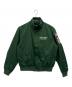AVIREX（アヴィレックス）の古着「フライトジャケット」｜グリーン