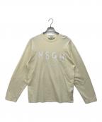 MSGMエムエスジーエム）の古着「長袖カットソー」｜イエロー