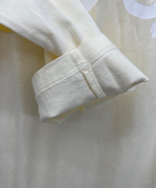 MSGM（エムエスジーエム）MSGM (エムエスジーエム) 長袖カットソー イエロー サイズ:Mの古着・服飾アイテム