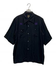 Needles（ニードルズ）の古着「半袖シャツ」｜ブラック