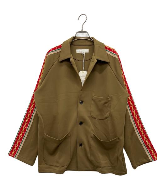 SASQUATCHfabrix.（サスクワッチファブリックス）SASQUATCHfabrix. (サスクワッチファブリックス) LACE TAPE RAPEL JACKET カーキ サイズ:Lの古着・服飾アイテム