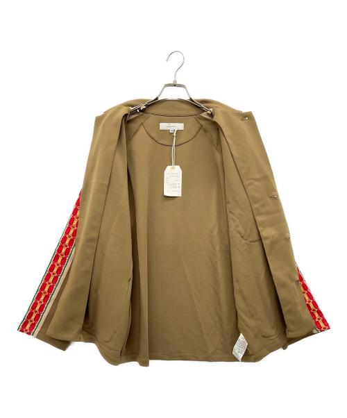 SASQUATCHfabrix.（サスクワッチファブリックス）SASQUATCHfabrix. (サスクワッチファブリックス) LACE TAPE RAPEL JACKET カーキ サイズ:Lの古着・服飾アイテム