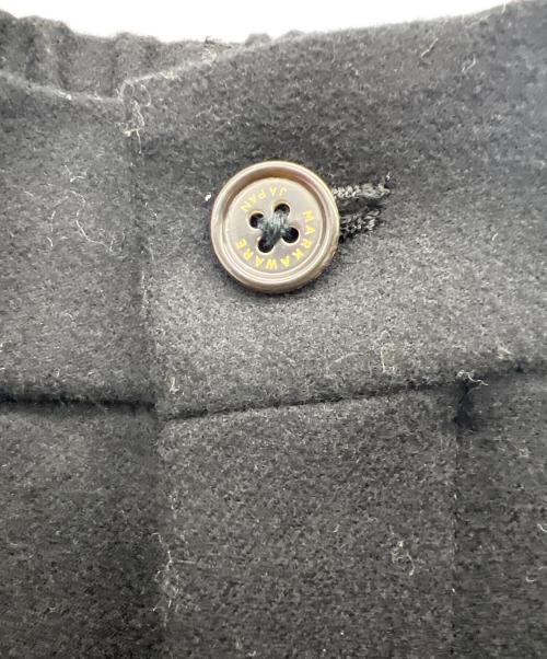 MARKAWARE（マーカウェア）MARKAWARE (マーカウェア) ウールパンツ ブラック サイズ:３の古着・服飾アイテム