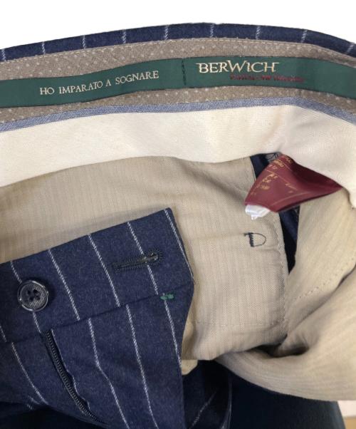 BERWICH（ベルウィッチ）BERWICH (ベルウィッチ) スラックス ネイビー サイズ:42の古着・服飾アイテム