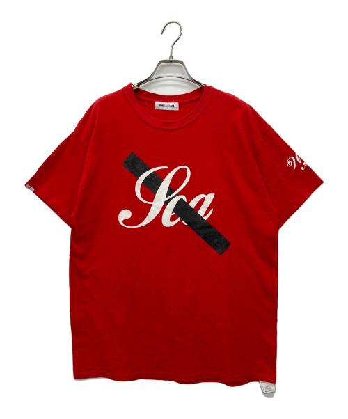 WIND AND SEA（ウィンダンシー）WIND AND SEA (ウィンダンシー) 半袖カットソー レッド サイズ:Lの古着・服飾アイテム