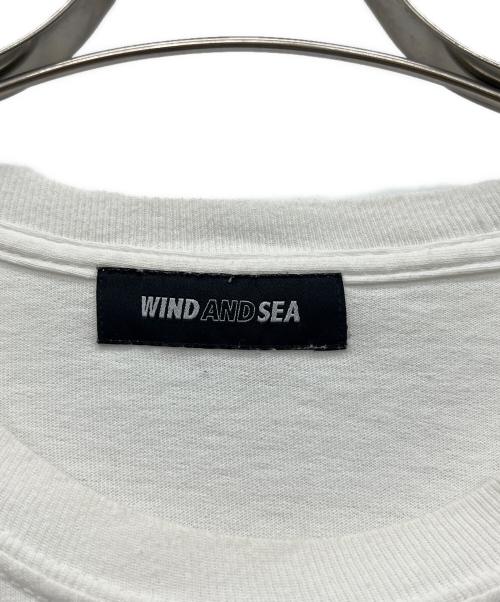 WIND AND SEA（ウィンダンシー）WIND AND SEA (ウィンダンシー) 長袖カットソー ホワイト サイズ:Lの古着・服飾アイテム