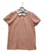 BLUE LABEL CRESTBRIDGEブルーレーベルクレストブリッジ）の古着「ポロシャツ」｜ピンク