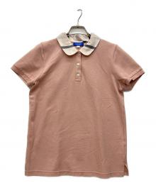 BLUE LABEL CRESTBRIDGE（ブルーレーベルクレストブリッジ）の古着「ポロシャツ」｜ピンク
