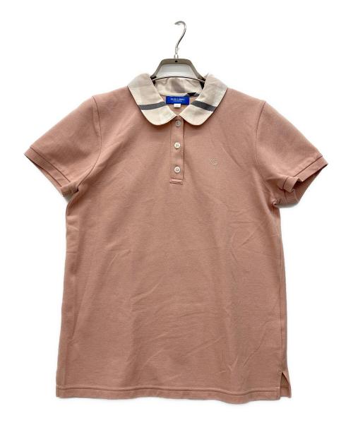 BLUE LABEL CRESTBRIDGE（ブルーレーベルクレストブリッジ）BLUE LABEL CRESTBRIDGE (ブルーレーベルクレストブリッジ) ポロシャツ ピンク サイズ:38の古着・服飾アイテム