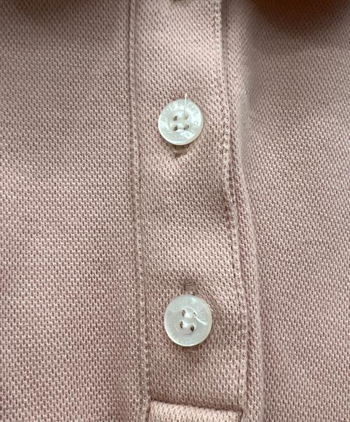 BLUE LABEL CRESTBRIDGE（ブルーレーベルクレストブリッジ）BLUE LABEL CRESTBRIDGE (ブルーレーベルクレストブリッジ) ポロシャツ ピンク サイズ:38の古着・服飾アイテム