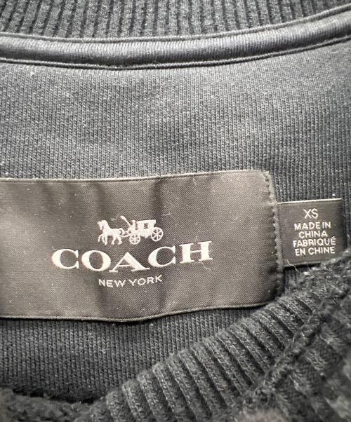 COACH（コーチ）COACH (コーチ) スウェット ブラック サイズ:XSの古着・服飾アイテム