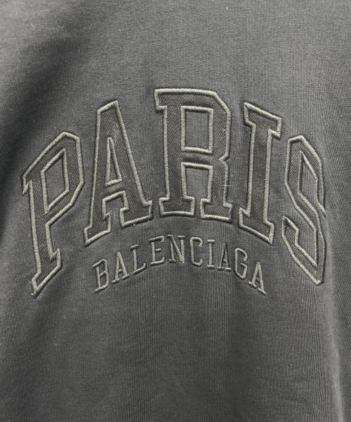 BALENCIAGA（バレンシアガ）BALENCIAGA (バレンシアガ) プルオーバーパーカー ブラック サイズ:Lの古着・服飾アイテム