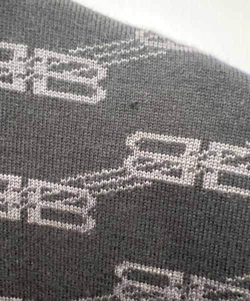 BALENCIAGA（バレンシアガ）BALENCIAGA (バレンシアガ) 厚手ニット ブラック サイズ:Lの古着・服飾アイテム