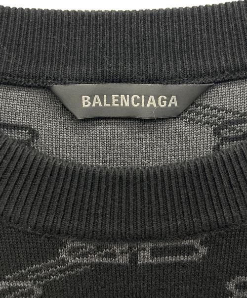 BALENCIAGA（バレンシアガ）BALENCIAGA (バレンシアガ) 厚手ニット ブラック サイズ:Lの古着・服飾アイテム