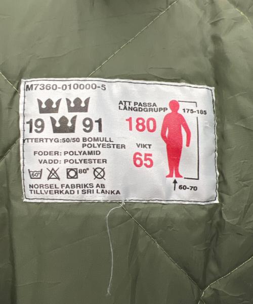 Swedish Military（スウェーデン ミリタリー）Swedish Military (スウェーデン ミリタリー) M90モッズコート オリーブ サイズ:180cmの古着・服飾アイテム