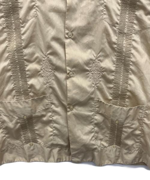 Princeton（プリンストン）Princeton (プリンストン) 半袖シャツ ベージュ サイズ:4XLの古着・服飾アイテム