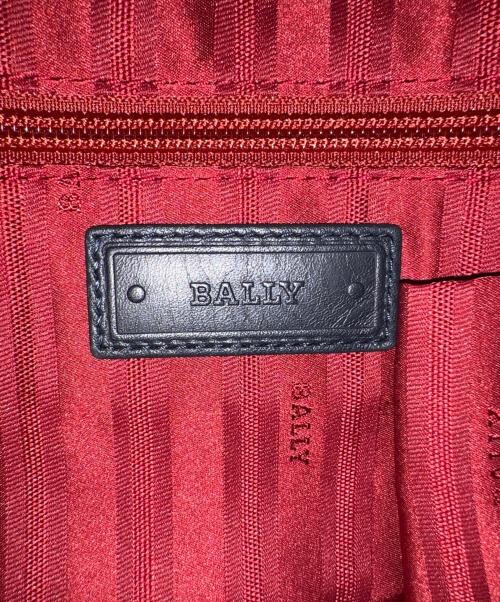 BALLY（バリー）BALLY (バリー) ショルダーバッグ ネイビー×レッドの古着・服飾アイテム