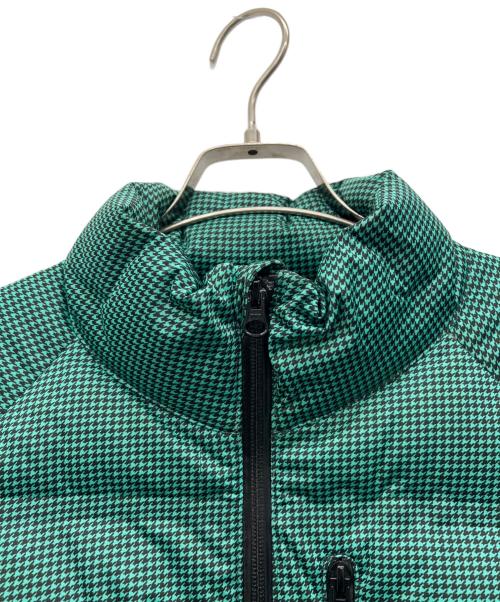 PEARLY GATES（パーリーゲイツ）PEARLY GATES (パーリーゲイツ) ダウンジャケット グリーン×ブラック サイズ:6の古着・服飾アイテム