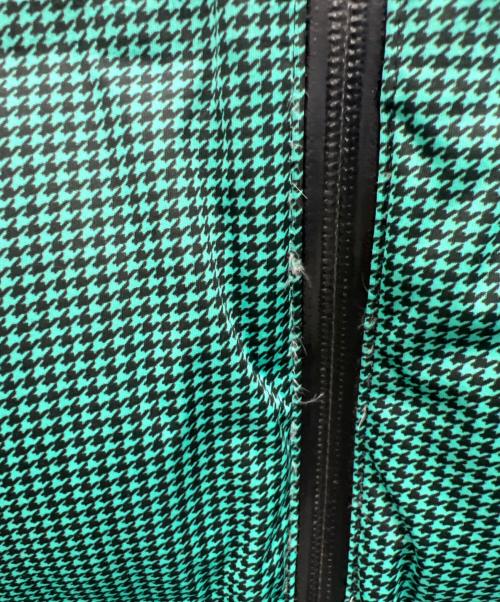 PEARLY GATES（パーリーゲイツ）PEARLY GATES (パーリーゲイツ) ダウンジャケット グリーン×ブラック サイズ:6の古着・服飾アイテム