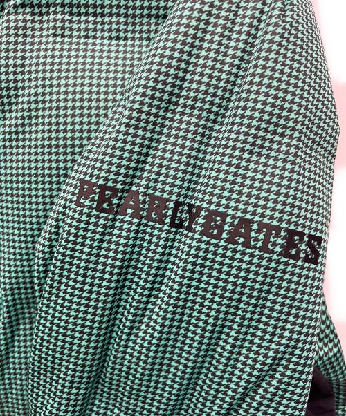 PEARLY GATES（パーリーゲイツ）PEARLY GATES (パーリーゲイツ) ダウンジャケット グリーン×ブラック サイズ:6の古着・服飾アイテム