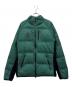 PEARLY GATES（パーリーゲイツ）の古着「ダウンジャケット」｜グリーン×ブラック