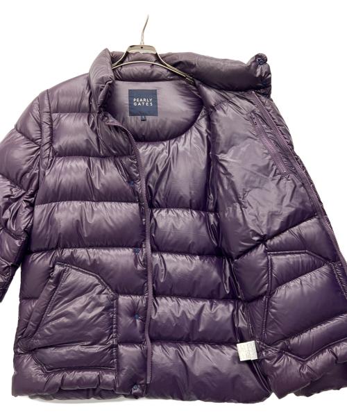 PEARLY GATES（パーリーゲイツ）PEARLY GATES (パーリーゲイツ) ダウンジャケット パープル サイズ:7の古着・服飾アイテム