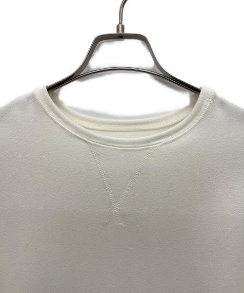 Whim Gazette（ウィムガゼット）Whim Gazette (ウィムガゼット) Vガゼットプルオーバー ホワイト サイズ:36 未使用品の古着・服飾アイテム