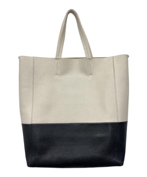 CELINE（セリーヌ）CELINE (セリーヌ) トートバッグ ベージュ×ブラックの古着・服飾アイテム
