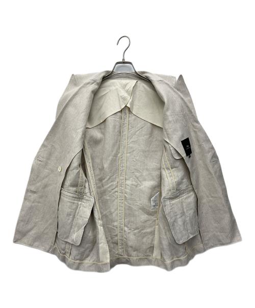 SHIPS Primary navy label（シップス プライマリー ネイビー レーベル）SHIPS Primary navy label (シップス プライマリー ネイビー レーベル) ヘリンボーンジャケット ベージュ サイズ:38の古着・服飾アイテム