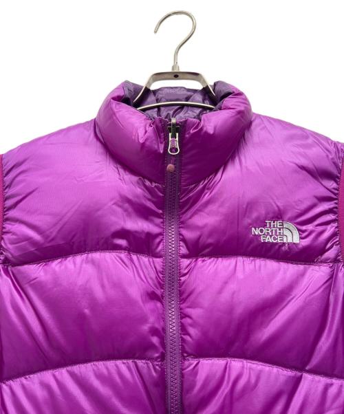 THE NORTH FACE（ザ ノース フェイス）THE NORTH FACE (ザ ノース フェイス) ACONCAGUA VEST パープル サイズ:XLの古着・服飾アイテム