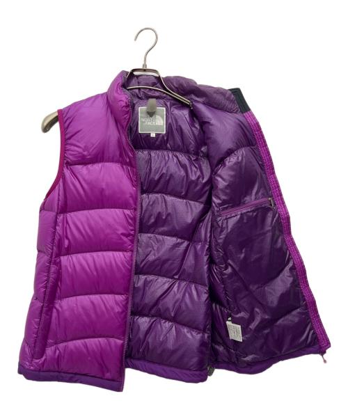 THE NORTH FACE（ザ ノース フェイス）THE NORTH FACE (ザ ノース フェイス) ACONCAGUA VEST パープル サイズ:XLの古着・服飾アイテム